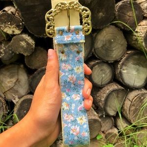 Vintage Floral Belt